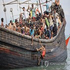 난민,인도네시아,도착,방글라데시,지역,아체주,주민