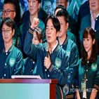 후보,대만,중국,총통,라이,독립