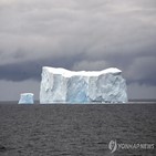 빙산,이동,크기,해저