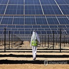 중국,발전소,태양광,청정에너지,세계,기후,규모