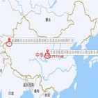 지진,발생,규모,중국,단층대,서부,지역,이상,쓰촨
