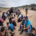 이민자,국경,멕시코,미국,처리,수준,검문소