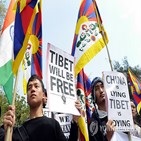 중단,장비,중국,대한,티베트