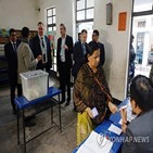 투표소,총선,후보,보이콧,방글라데시