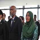 대통령,몰디브,인도,중국,무이주,방문