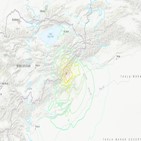 지진,규모,중국,발생