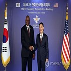 국방부,장관,한국,북한