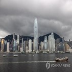 홍콩,경제,중국,블룸버그,종사자,홍콩달러,지난해,시장,호시절