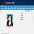 부행장,인민은행,여성,중국