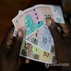 짐바브웨,화폐,통화,달러,가치