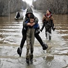 대피,홍수,이날,침수,러시아
