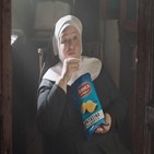 광고,수녀,감자칩,성체,이탈리아