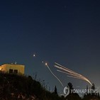 공격,이스라엘,이란,헤즈볼라,레바논,로켓