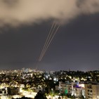 이스라엘,공격,이란,발사,미사일,수십