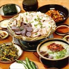 밀양돼지국밥,육수,음식