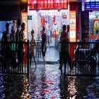 중국,도시,지반침하,해수면,주요,해안