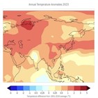 아시아,온도,평균,보고서,해수면,기후