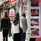 가격,메뉴,인상,평균,김밥,피자,그릇