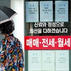 월세,보증금,아파트,서울,물량,계약