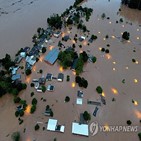 브라질,지역,상황,범람,현지,폭우,인근