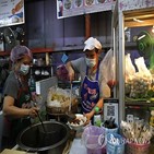 노점상,방콕시,음식,방콕,길거리,공공장소