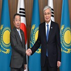카자흐스탄,에너지,두산,대통령
