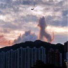 구름,강아지,홍콩
