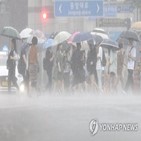 북태평양고기압,저기압,정체전선,18일,제주,오전,남쪽,최대