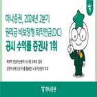 하나증권,퇴직연금,수익률,관리,고객