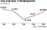 포인트,은행,예대금리차,확대