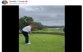 트럼프,영상,대통령,골프,발표,상호관세