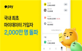 서비스,카카오페이,마이데이터