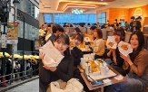 맘스터치,시부야점,도쿄
