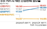 카드사,올해,지난해,점유율