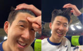 손흥민,트로피,상처,우승