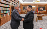 러시아,서기,김정은,북한
