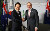대통령,호주,앨버니,총리,협력,위해