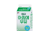 아침,우유,제품