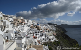 그리스,관광객,산토리니,크루즈선