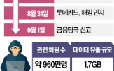 롯데카드,사고,해킹,유출,고객