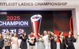 여성,타이틀리스트,참가자,대회,골프,골퍼,무대,아마추어,문화