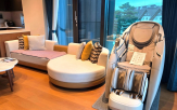 소재,공간,마사지,체험,안마의자,베개,바디프랜드,우븐,세라젬