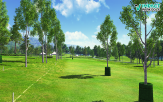 구현,실제,스크린파크골프,파크골프