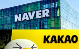네이버,카카오,각각,영업이익,매출,연구원,사업