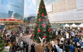 크리스마스,마켓,중심,명동,여의도,공간,잠실,관광객,소비