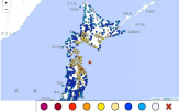 지진,진도,아오모리현,흔들림