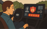 기술,보안,차량,사용자,운전자,개인,화면,노출,보호,자동차