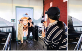 공간,대기,사이니지,화면,3D,동물,삼성전자,제품,사파리월드,영상