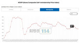 지수,회원권114,비수도권,종목