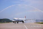 중국,운항,여객기